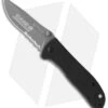 CRKT Drifter Case Liner Lock Knife Black G-10 (2.875" Gray Serr) 6460C