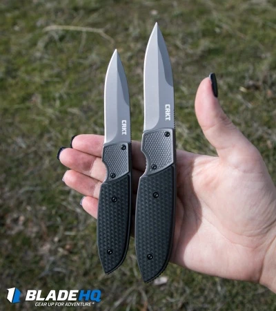 CRKT Russ Kommer Fulcrum 2 Folding Knife GRN (3.18" Gray) 7435 4 CRKT Russ Kommer Fulcrum 2 Folding Knife GRN (3.18" Gray) 7435 - Image 4