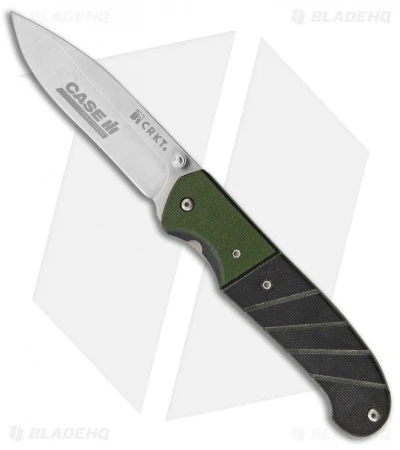CRKT Ignitor Case Spring Assisted Knife Black/Green G-10 (3.38" Satin) 6850CIH 1 CRKT Ignitor Case Spring Assisted Knife Black/Green G-10 (3.38" Satin) 6850CIH