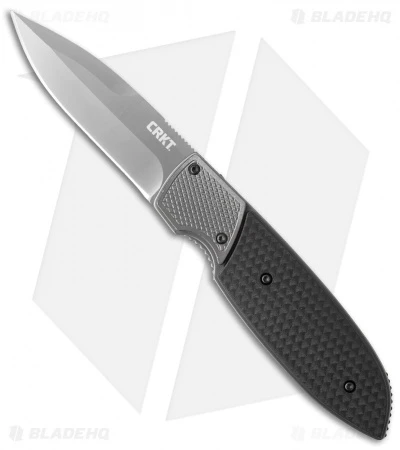 CRKT Russ Kommer Fulcrum 2 Folding Knife GRN (3.18" Gray) 7435 1 CRKT Russ Kommer Fulcrum 2 Folding Knife GRN (3.18" Gray) 7435