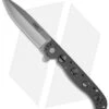 CRKT Kit Carson M16-03S Classic Spear Point Flipper Knife Al (3.5" Bead Blast)