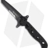 CRKT Carson M16-13SFG Special Forces Tanto Flipper Knife G-10 (3.5" Black Serr)