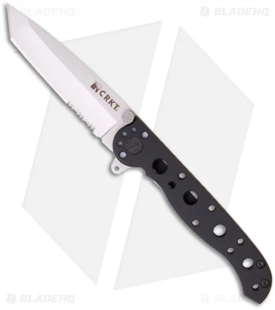 CRKT Carson M16-10KSF Tanto Frame Lock Knife (3" Bead Blast Serr) M16-10S 1 CRKT Carson M16-10KSF Tanto Frame Lock Knife (3" Bead Blast Serr) M16-10S