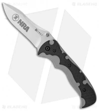 CRKT My Tighe Spring Assisted Knife (3.625" Satin Plain) 1090 *NRA Logo 1 CRKT My Tighe Spring Assisted Knife (3.625" Satin Plain) 1090 *NRA Logo