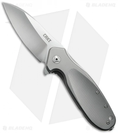 CRKT Ken Onion Hi Jinx Frame Lock Knife Titanium (3.32" Satin) K280TXP 1 CRKT Ken Onion Hi Jinx Frame Lock Knife Titanium (3.32" Satin) K280TXP