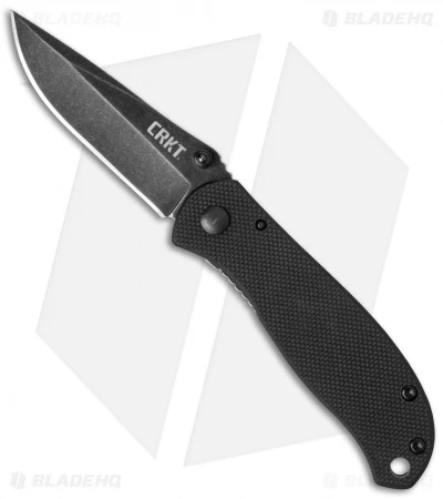 CRKT Pazoda Compact Frame Lock Knife Black G-10 (2.1" Black) 6440KS 1 CRKT Pazoda Compact Frame Lock Knife Black G-10 (2.1" Black) 6440KS