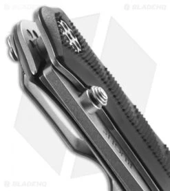 CRKT Ruger Knives Crack Shot: Compact A/O Knife (3.5" Stonewash Serr) R1206 -CRKT crkt ruger r1206 release cm