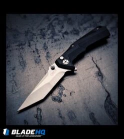 CRKT Tighe Tac Two Tanto Flipper Button Lock Knife GRN (3.25" Satin) 5235 -CRKT crkt tighe tact two tanto BHQ 34386 dl