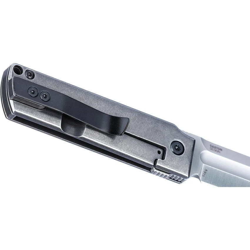 CRKT MinimalX - Blackwashed SS (2" Sandvik 12C27) CR5915 5 CRKT MinimalX - Blackwashed SS (2" Sandvik 12C27) CR5915 - Image 5