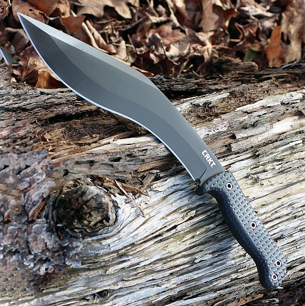 CRKT KUK Kukri Machete - Black GRN (10.63" 65Mn) CR2742 1 CRKT KUK Kukri Machete - Black GRN (10.63" 65Mn) CR2742