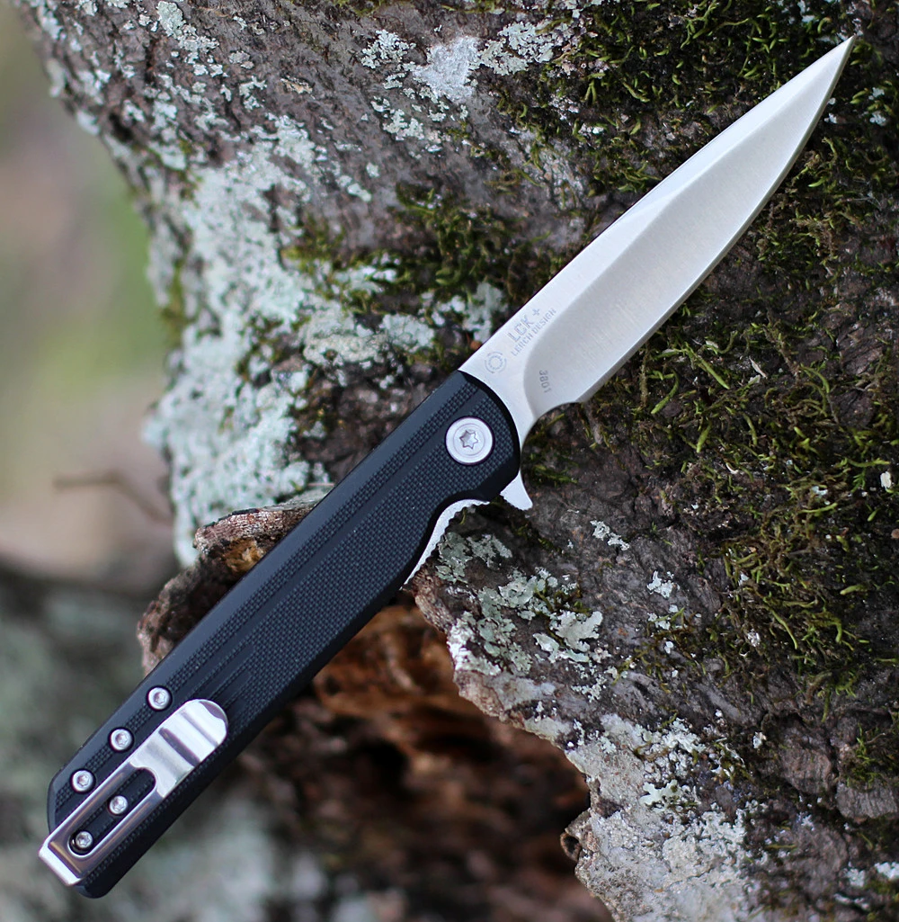 CRKT LCK+ - Black GRN (3.31" 8Cr13MoV) CR3801 2 CRKT LCK+ - Black GRN (3.31" 8Cr13MoV) CR3801 - Image 2