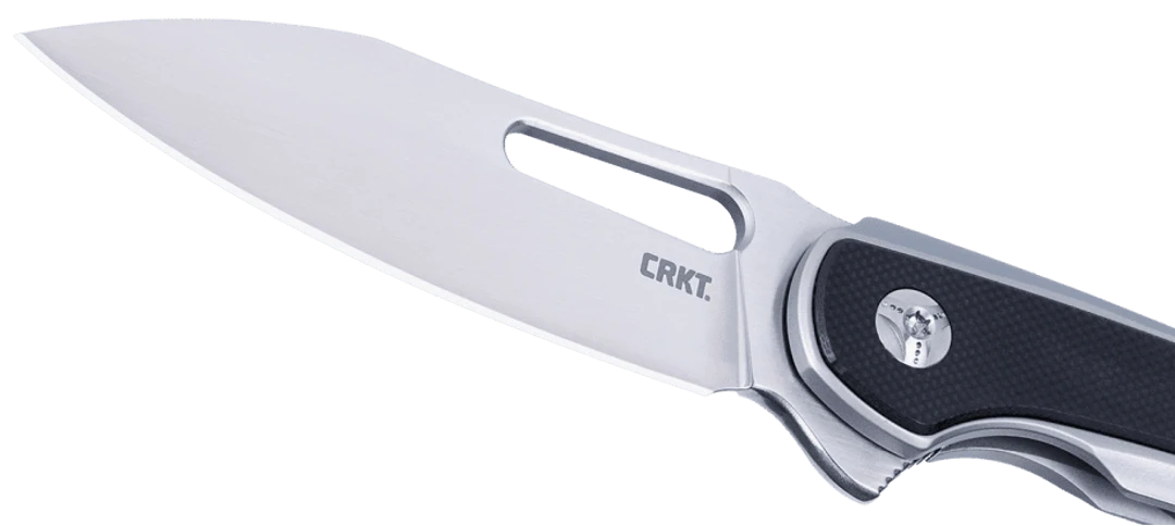 CRKT Padawan - SS W/ BLK G-10 Overlay (3.01" Sandvik 14C28N) CR6075 5 CRKT Padawan - SS W/ BLK G-10 Overlay (3.01" Sandvik 14C28N) CR6075 - Image 5