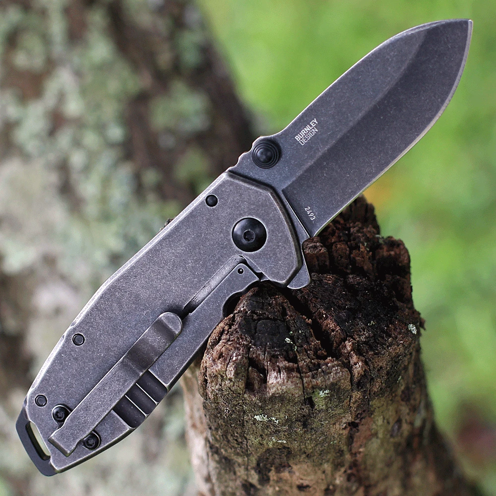 CRKT Squid A/O - Blackwashed SS (2.37" 8Cr14MoV) CR2493 2 CRKT Squid A/O - Blackwashed SS (2.37" 8Cr14MoV) CR2493 - Image 2