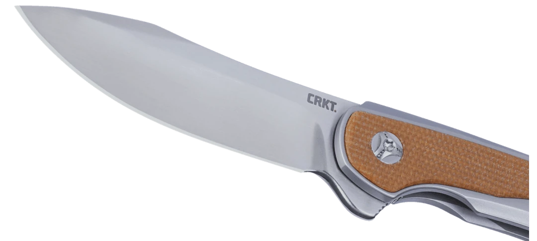 CRKT Padawan - SS/ Brn Mic (3.01" Sandvik 14C28N) CR6070 5 CRKT Padawan - SS/ Brn Mic (3.01" Sandvik 14C28N) CR6070 - Image 5