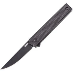 CRKT CEO Microflipper - Black Aluminum (2.36" D2) CR7081D2K