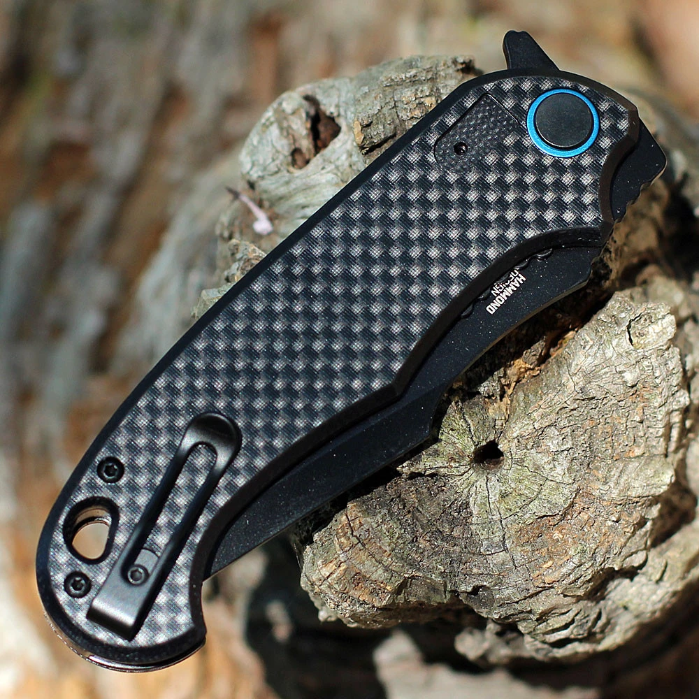 CRKT PSD Assisted Open Knife - Blk G10 / CF (3.6" 1.4116) CR7920K 3 CRKT PSD Assisted Open Knife - Blk G10 / CF (3.6" 1.4116) CR7920K - Image 3