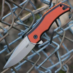 CRKT Fawkes A/O - Orange G-10 (2.74" 1.4116) CR2372