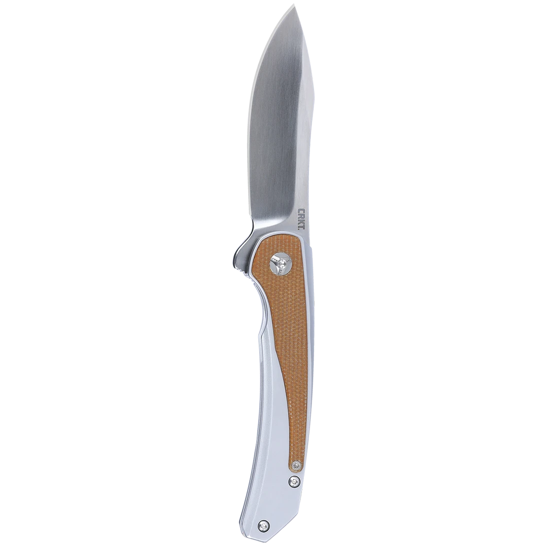 CRKT Padawan - SS/ Brn Mic (3.01" Sandvik 14C28N) CR6070 2 CRKT Padawan - SS/ Brn Mic (3.01" Sandvik 14C28N) CR6070 - Image 2